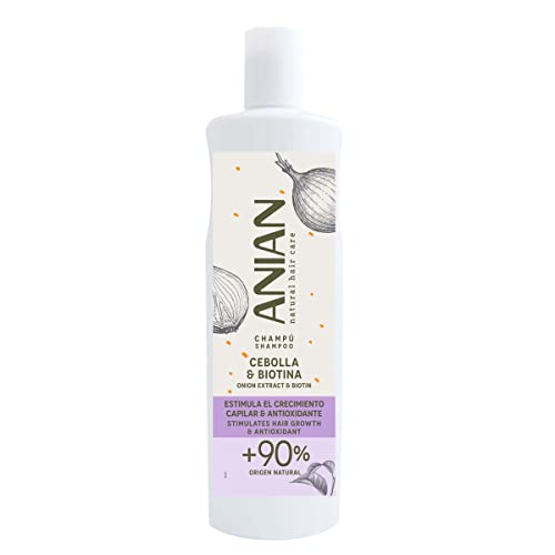 Anian Champú con Extracto de Cebolla y Biotina, 400ml