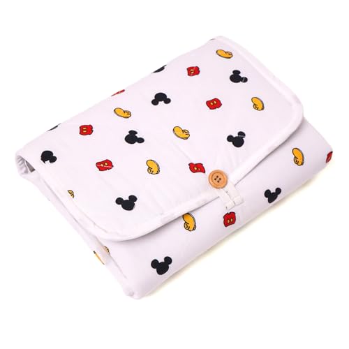 Image of Tidy Sleep Portable Diaper Changing Mat /Pad for Newborns & Infants Baby 0-24 Months Light Weight, Portable, Water Proof (Mickey)