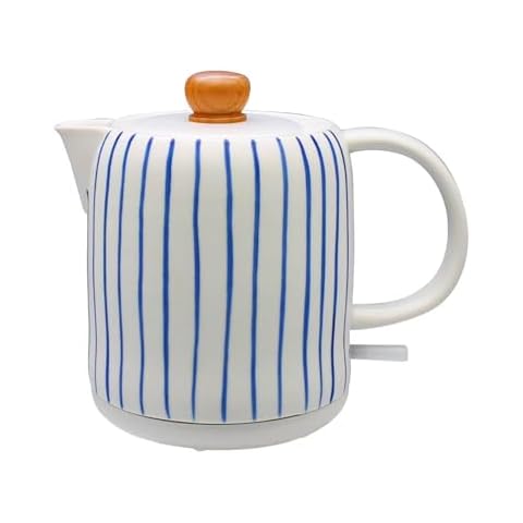 Ceramic Electric Kettle, 1000W/1.0L Auto Shut-Off, Boil-Dry Protection (A02) Cover