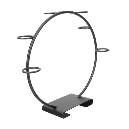 Garneck Ice Cream Stand Ice Cream Mini Lollipop Stand Ice Cream Cone Stand Ice Cream Cone Rack Food Server Chip Display Rack Chip Stand Ice- Cream Display Stand Cupcake Black Wrought Iron