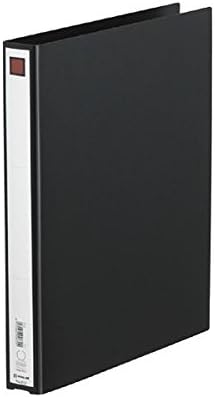 (まとめ) キングジム リングファイル エコノミータイプ A4タテ 2穴 200枚収容 背幅33mm 黒 612 1冊 【×30セッ