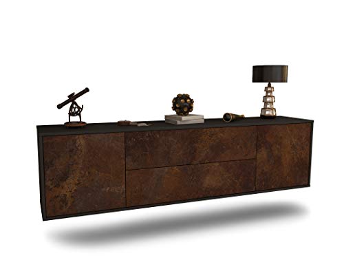 Dekati Lowboard Cincinnati hängend (180x49x35cm) Korpus anthrazit matt -...