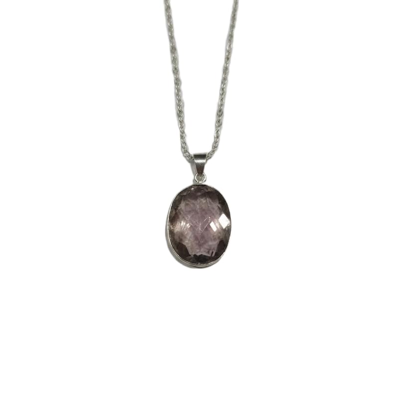 Pendentif en quartz naturel brun, un bijou chargé d'histoire