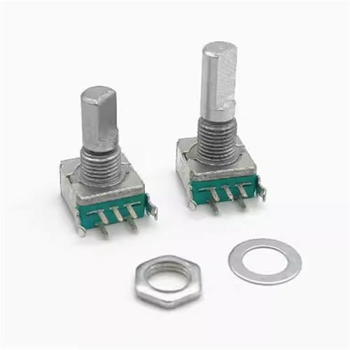 Codificador rotatorio EC11 de 20mm con eje de ciruela y un interruptor digital 2