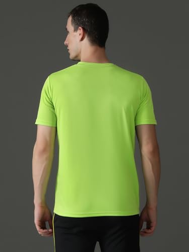 Image of EPPE Men's Round Collar T-Shirt | Regular & Dry Fit Summer Stylish Casual Tee | Polyester Half Sleeve T-Shirts for Men.