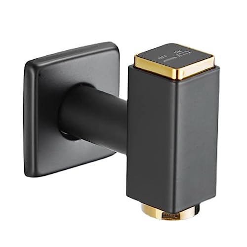 Robinet d'évier de vadrouille en laiton noir pour buanderie chic
