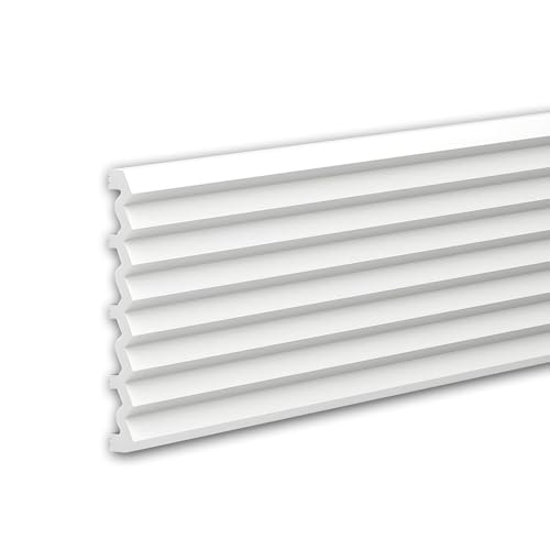 Friso mural 3D Profhome de poliestireno XPS para renovar el salón y el dormitorio con estilo