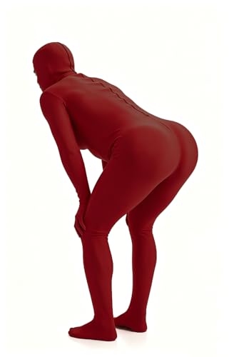 Image of VSVO Spandex Open Face Full Bodysuit Zentai Suit for Adults and Kids