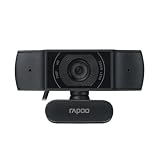 Webcam Rapoo C200 HD 720P, com Autofoco, Microfone com Cancelamento de Ruído, Preto - C200