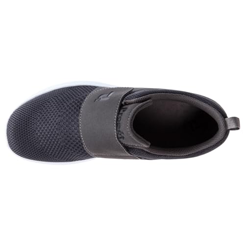 Image of Propet Mens Viator Strap Slip On Sneakers Shoes Casual - Black
