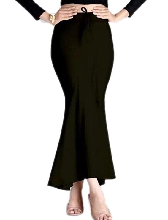 Image of Yashika Women Lycra Saree Shapewear Petticoat for Women || Saree Shapewear for Women(Petticoat Peach 01-M)