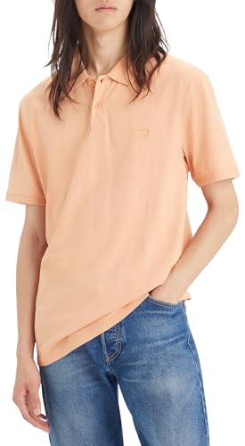Levi's Herren Slim Housemark Polo Hemd,Peach Bloom,S – Ansicht 6