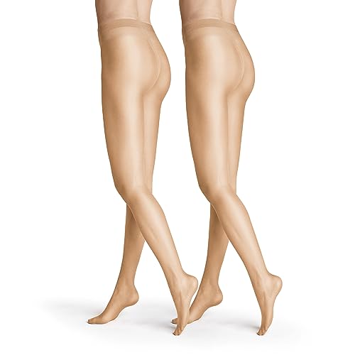 Hudson Damen Strumpfhosen Simply Shine 15 2-Pack transparent schimmernd 15 DEN