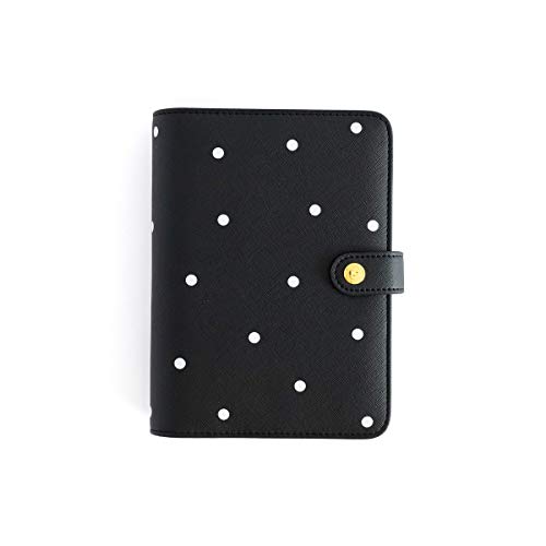 Preisvergleich Produktbild CHARUCA Planer, A6, Schwarz, Tupfen 2022