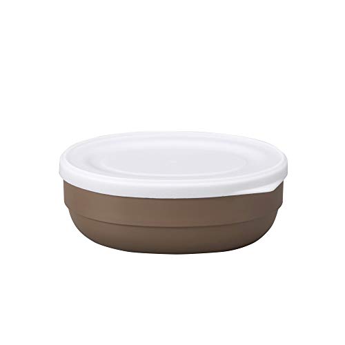 宮本産業 HOME STOCK オーバルパック BR サイズ:約W9.9 D13.9 H5.5 4512951500356