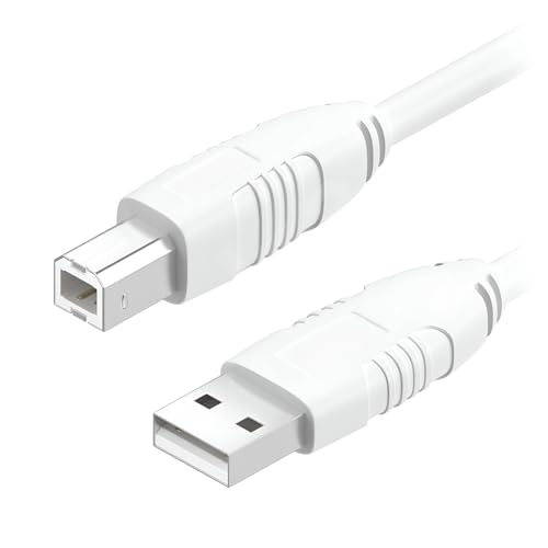 Image of Upix USB A Male to USB B Male Printer Cable 2.7 Meters (8.8 Feet)