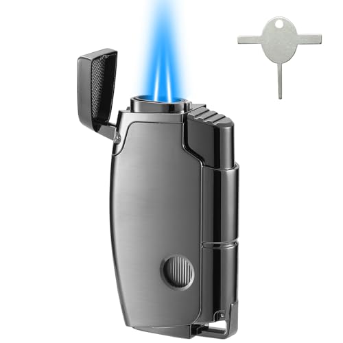 Yeuligo Double Torch Lighter with Punch