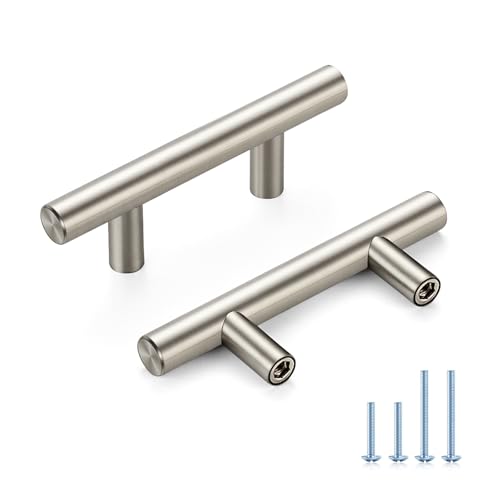 HOME EDIT Brushed Nickel Cabinet Handles, Drawer Pulls, 2-1/2 Inch, 45 Pack