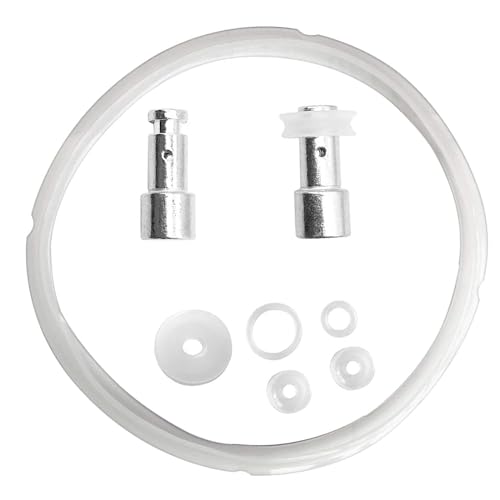 Xjdzineq Juego de juntas de silicona para flotador y juntas, accesorios esenciales, perfecto para ollas a presión eléctricas de 5/6 cuartos de galón - imagen 6