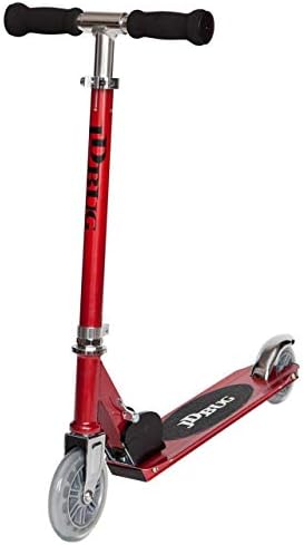 JD Bug Junior Street Folding Kids Scooter, for Boys and Girls Aged 5+, Adjustable Handlebar Height