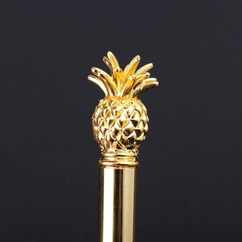 Bolígrafo Tofficu Dorado Punta 0.5 mm Diseño Piña miniatura 3