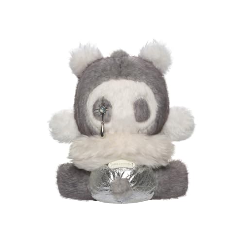 POP MART θ SKULLPANDA Punk Panda Plush Doll by POP MART - Used condition - Image 3