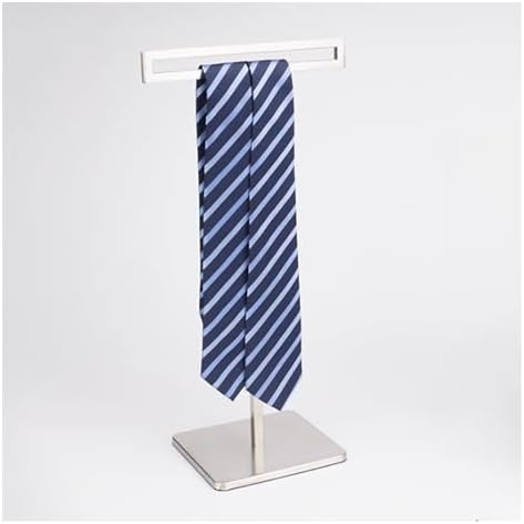 Metal Scarf & Tie Holder Rack, Retail Display for Scarves, Belts & Hijabs, Space-Saving Organizer for Clothing Stores, Dimensions: 17x15x60cm
