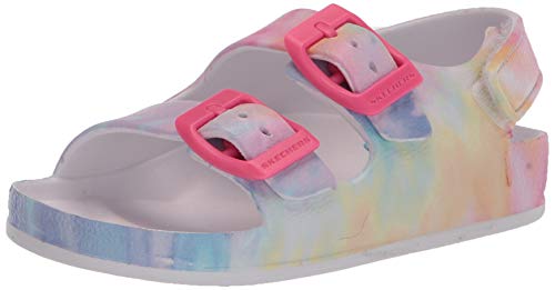 Skechers Girl's Foamies Cali Blast-Lil Summer D Slide Sandal