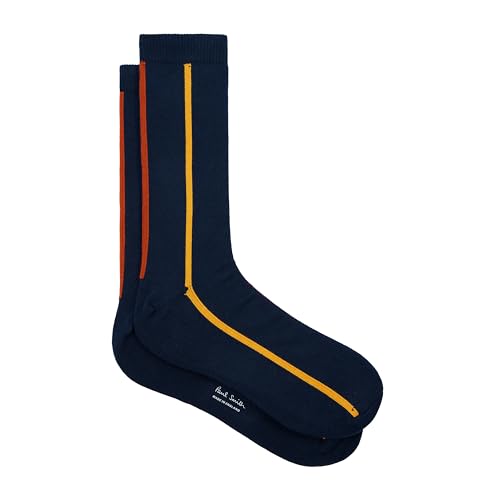 PS Paul Smith Men's Jagger Socks, Navy, One Size