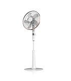 rowenta vu5640 turbo silence extreme ventilator Presenta un diseño cuidado con líneas elegantes que se adaptan perfectamente a la decoración de tu hogar. Además, es ajustable y ligero para facilitar su transporte y almacenaje.