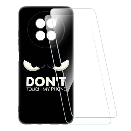 ESACMOT �v�����g�P�[�X + 2�������K���X�t�B���� OPPO Realme 12X 5G India �Ƃ̌݊�������, �Ռ��z���\�t�g�J�o�[ HD�N���A (�G��Ȃ��ł�������)