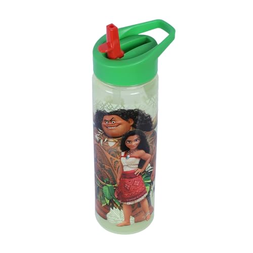 Image of Gluman Water Bottle for Kids | Disney Moana Ninos 700 ml Sipper Bottle with Flip-Top Closure | Kids Sipper School Water Bottle | Picnic Bottle | Food Grade | School Bottle for Boys | Leakproof