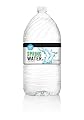 Amazon Brand - Happy Belly Spring Water, 128 Fl Oz (Pack of 1)