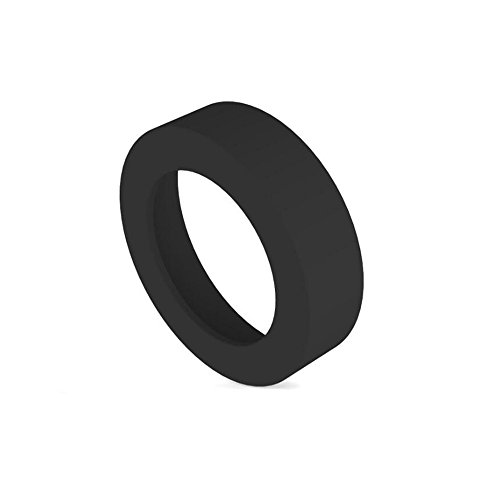 Gteller 4 PCS Eco-Friendly Non-Slip Silicone Coaster for 20oz, 30 oz Tumbler (Black 70mm)