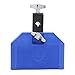 Dovewill High Pitched Good Tone Easy Installation Plastic Blue Cowbell with Yellow Hammer Drum for Cow Bell Holder