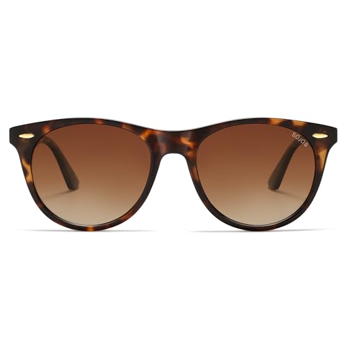 Image of SOJOS Classic Polarized Sunglasses for Women Men Small UV400 SJ2076