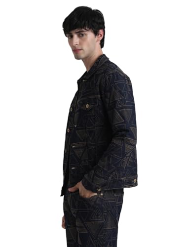 Image of JACK & JONES Men's Cotton Blend Standard Length A-Line Coat