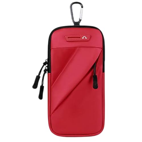 Gwtdtoad Brazalete Deportivo para Correr,Cuero Impermeable PU - Bolso Porta Teléfono de Brazo - para Viaje Zona Salvaje Supervivencia Fitness Gimnasio Senderismo Sendero Exploración Urbana