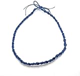 Hemp Necklace or Choker (Navy Blue)