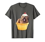 Briard chiot Cupcake T-Shirt