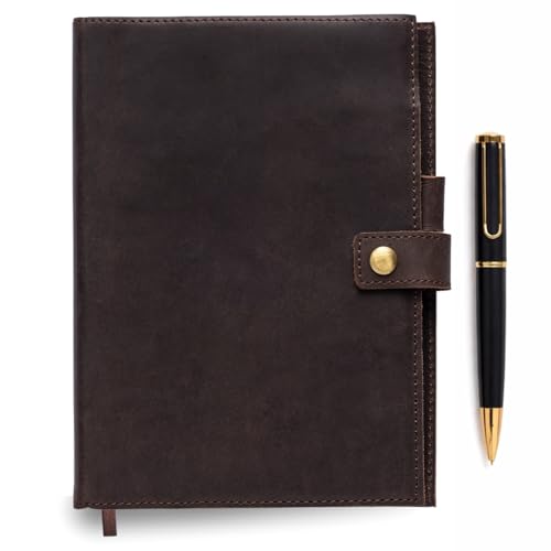 Carnet de notes en cuir A5 pour organiser vos voyages et projets de vie