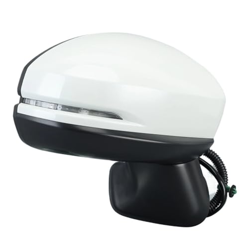 7ピン外装ドアバックミラーアセンブリ、ホンダフィットMK4 GF GK 2015-2020電動パワー折りたたみ式カーアクセサリーに対応(1 PC Right)