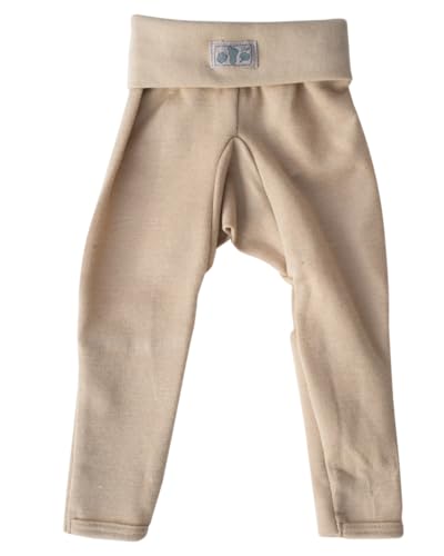 Pantalon à taille nombril Lilano 70% laine 30% soie vêtement évolutif bébé