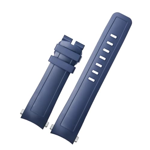 Bracelet étanche 22 mm silicone fluoré anti-poussière pour IWC Aquatimer