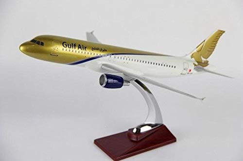 1/200 Gulf Air Airbus A320 MEDIUM RESIN MODEL AIRCRAFT: Buy Online