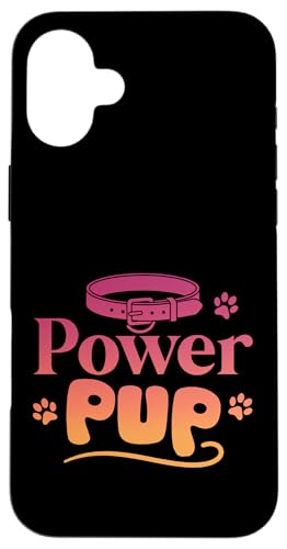 Power Pup Kinky Humor Puppy ���[���v���C �X�}�z�P�[�X iPhone 16 Plus �p