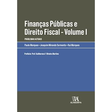 Capa do livro Finanças Públicas e Direito Fiscal: Problemas Actuais