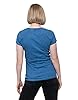 The Rolling Stones Women's Havana Cuba with Snow Wash Finishing T-Shirt, Blue (Denim Denim), 16 (Size:XX-Large) #3