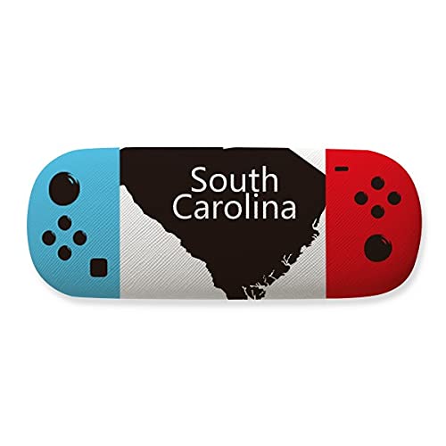Étui de rangement pour lunettes créatif South Outline Map America USA une idée cadeau utile