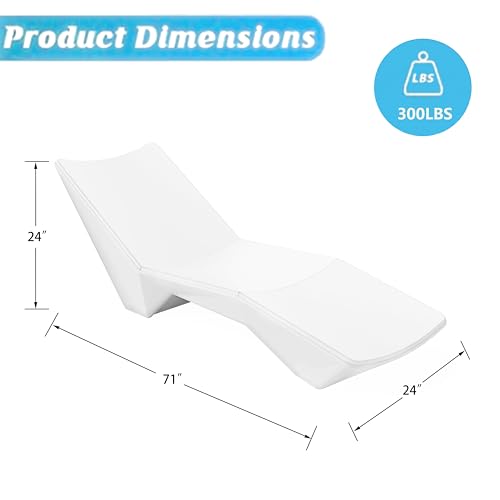 Image of in Pool Lounge Chairs, Pool Lounge Chairs, Use in Pools with Shelves Up to 12 Inches Deep, Weather-Resistant Design,Tanning Chairs for Sun Shelves, Poolside & Beach Lounge for Outdoor Relaxation (4)